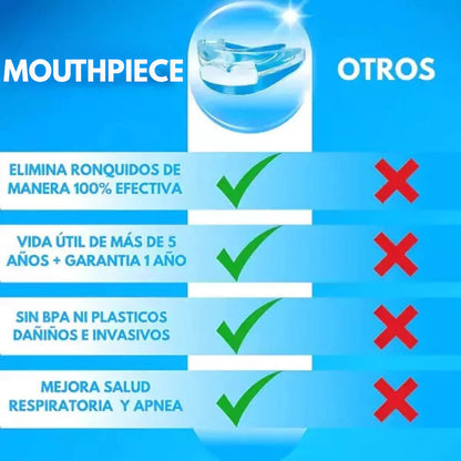 2x1  Airbite Pro Dispositivo Bucal Anti-Ronquidos Apnea y Bruxismo